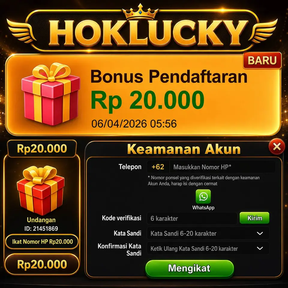 hoklucky APK Resmi Unduh