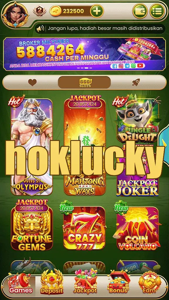 hoklucky Tangkapan Layar - APK Resmi